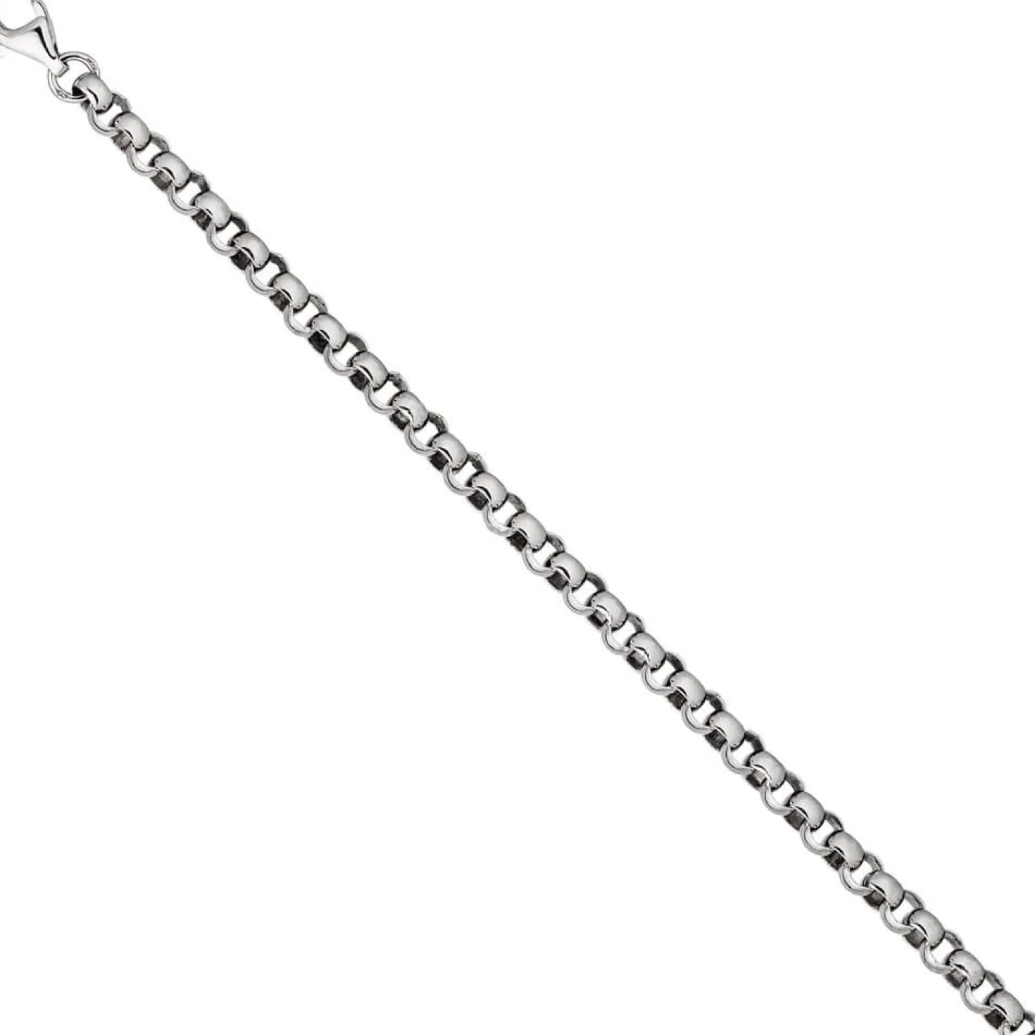 4,5mm Erbsarmband Armband Armkette Silberarmband aus 925 Silber, 21cm