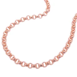 2,5mm Erbs-Armband Armkette Erbskette aus 14Kt 585 Gold Rotgold 19cm