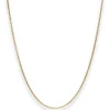 1,5mm Erbskette Goldkette Collier Halskette aus 585 Gold Gelbgold 38cm