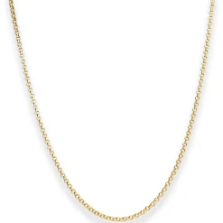 2mm Erbskette Goldkette Collier Halskette aus 585 Gold Gelbgold 42cm