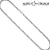 4,5mm Erbskette Kette Halskette Silberkette Halsschmuck aus 925 Silber, 50cm