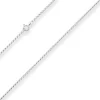 2mm Erbskette Silberkette Collier Halskette aus 925 Silber 80cm