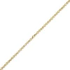 5,5mm Fantasie Herzen-Kette Halskette Collier aus 585 Gold Gelbgold 45cm