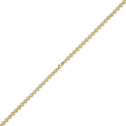 5,5mm Fantasie Herzen-Kette Halskette Collier aus 585 Gold Gelbgold 45cm