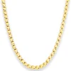 4,9mm Fantasiekette Goldkette Collier Halskette aus 585 Gold Gelbgold 45cm