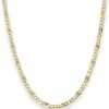 3,8mm Fantasiekette Goldkette Collier Halskette aus 375 Gold Gelbgold 50cm