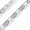 6,3mm Fantasiekette Silberkette Collier Halskette aus 925 Silber 46cm