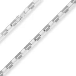6,3mm Fantasiekette Silberkette Collier Halskette aus 925 Silber 46cm