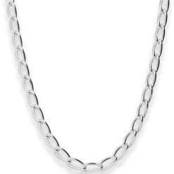 5,9mm Fantasiekette Silberkette Collier Halskette aus 925 Silber 50cm