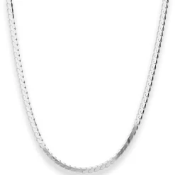 3,5mm Fantasiekette Silberkette Collier Halskette aus 925 Silber 50cm