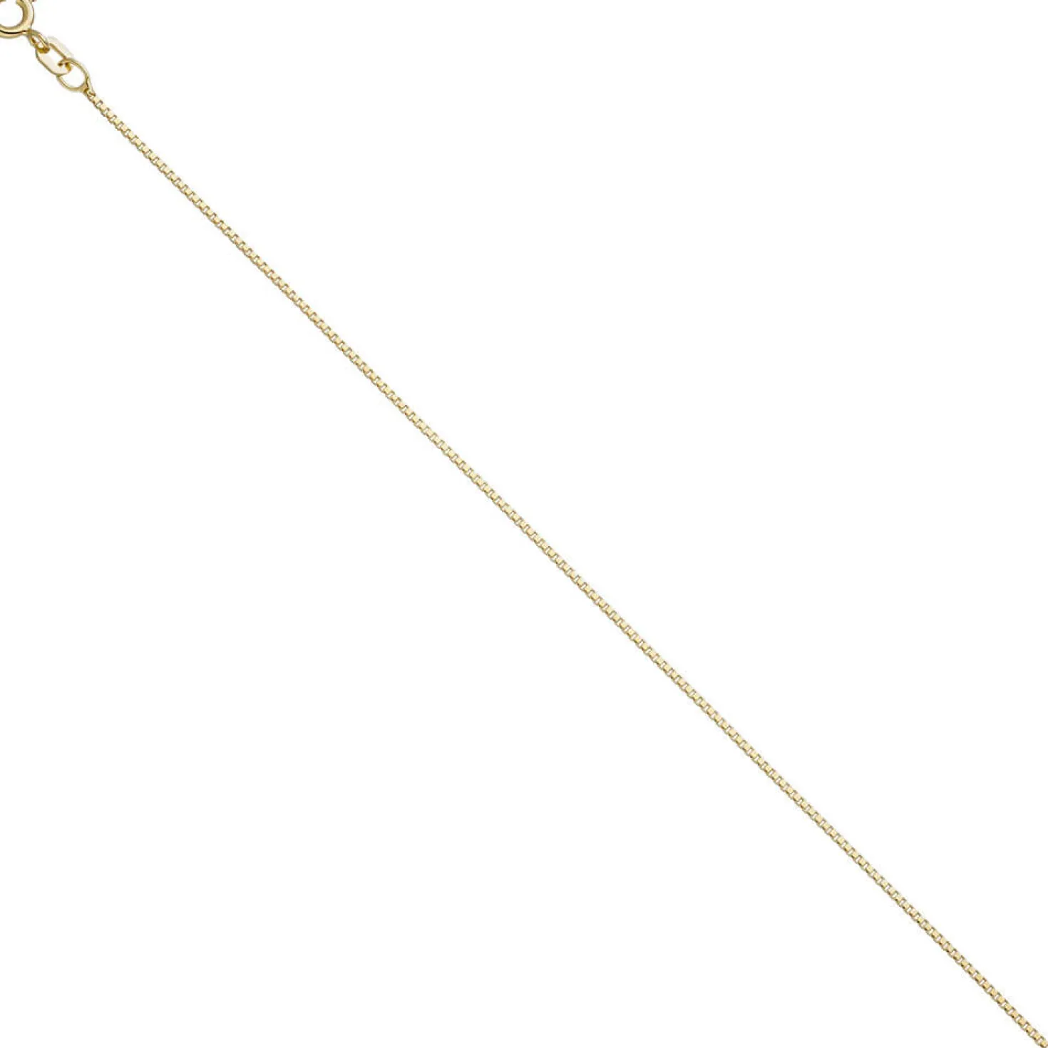 0,9mm feine Venezianerkette Kette Collier Halskette 925 Silber vergoldet 42cm