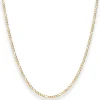 1,9mm Figarokette diamantiert Kette Collier Halskette aus 585 Gold Gelbgold 45cm