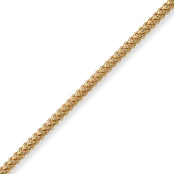 3,5mm Franco Armband Armkette Armschmuck aus 585 Gold Gelbgold massiv 21cm