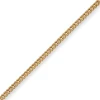 3,5mm Franco Armband Armkette Armschmuck aus 585 Gold Gelbgold massiv 19cm