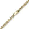 3,5mm Franco Armband Armkette Armschmuck aus 750 Gold Gelbgold massiv 21cm