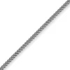 4,5mm Franco Armband Armkette Armschmuck aus 750 Gold Weißgold massiv 21cm