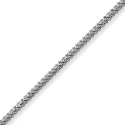 3,5mm Franco Armband Armkette Armschmuck aus 750 Gold Weißgold massiv 19cm