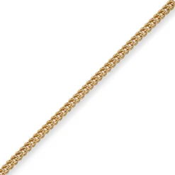 3,5mm Franco Kette Halskette Collier aus 585 Gold Gelbgold massiv 55cm