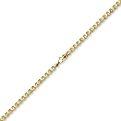 6,5mm Franco Kette Halskette Collier aus 585 Gold Gelbgold massiv 65cm Herren