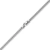 4,5mm Franco Kette Halskette Collier aus 585 Gold Weißgold massiv 60cm