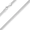 5,1mm Fuchsschwanzkette Silberkette Collier Halskette aus 925 Silber 45cm