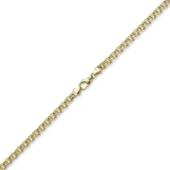 7mm Garibaldi Armband Armkette aus 585 Gold Gelbgold massiv 19cm