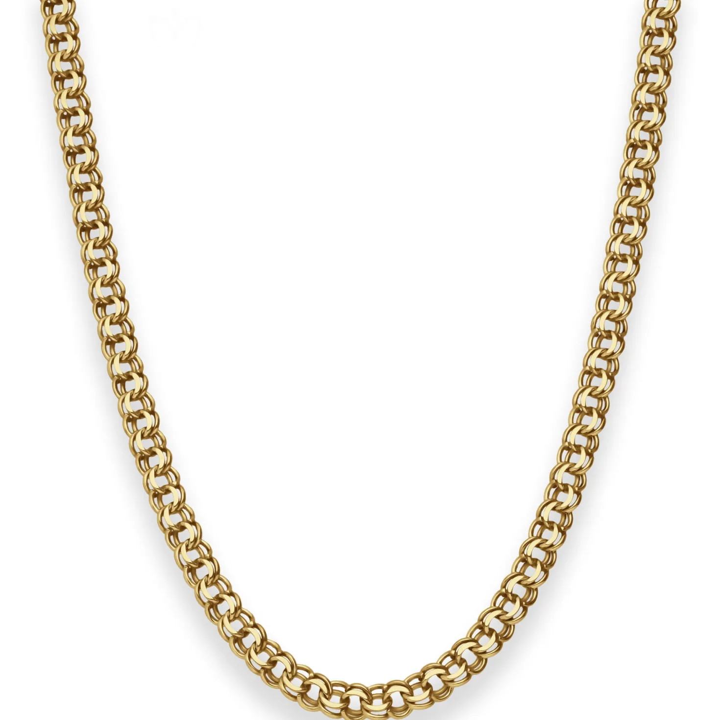 5,2mm Garibaldikette Goldkette Collier Halskette aus 585 Gold Gelbgold 55cm