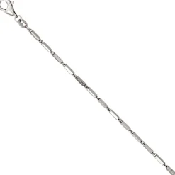 1,4mm Gliederkette Collier Kette Halskette 925 Silber Karabiner 50cm