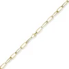 10mm Halskette Collier Phantasiekette aus 585 Gold Gelbgold matt/glänzned 50cm