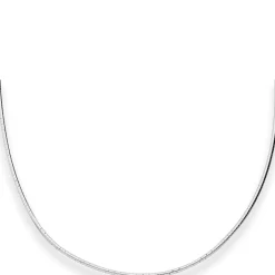 2mm Halsreif Halskette aus 925 Silber 38cm