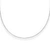 1,2mm Halsreif Halskette aus 925 Silber 50cm