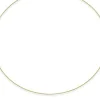 1mm Halsreif Omegareif Omegakette 750 Gold Gelbgold Goldkette 45cm abschraubbar
