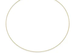 1mm Halsreif Omegareif Omegakette 585 Gold Gelbgold Goldkette 50cm abschraubbar