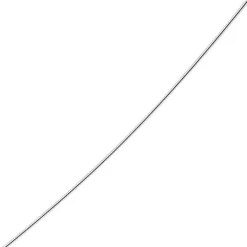 1mm Halsreif Omegareif Omegakette, 585 Gold Weißgold, Goldkette, 42cm
