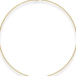 1,5mm Halsreif Tondakette Collier Omegareif Halskette aus 333 Gold Gelbgold 42cm