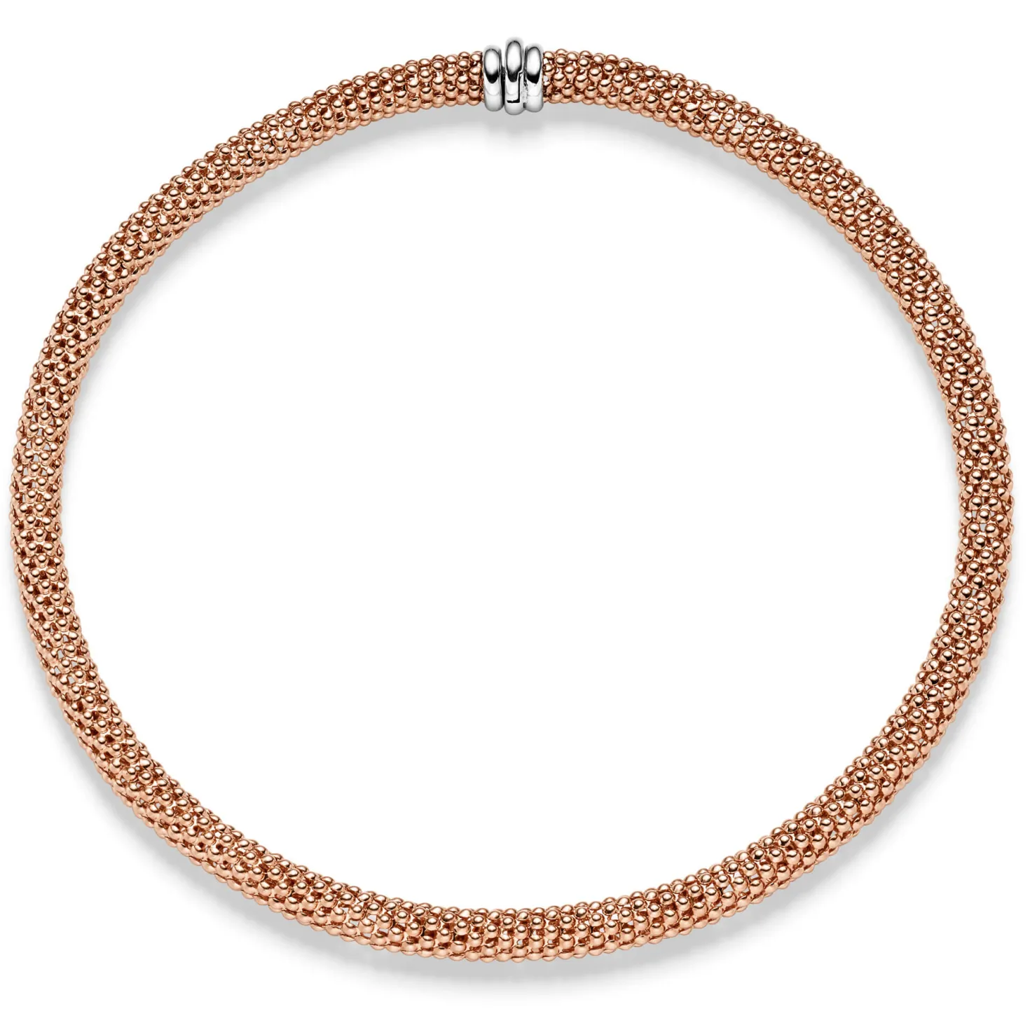 8,5mm Himbeer Kette Collier Halsschmuck aus 585 Gold Rotgold 50cm