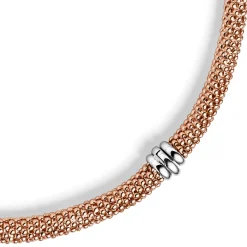 8,5mm Himbeer Kette Collier Halsschmuck aus 585 Gold Rotgold 50cm