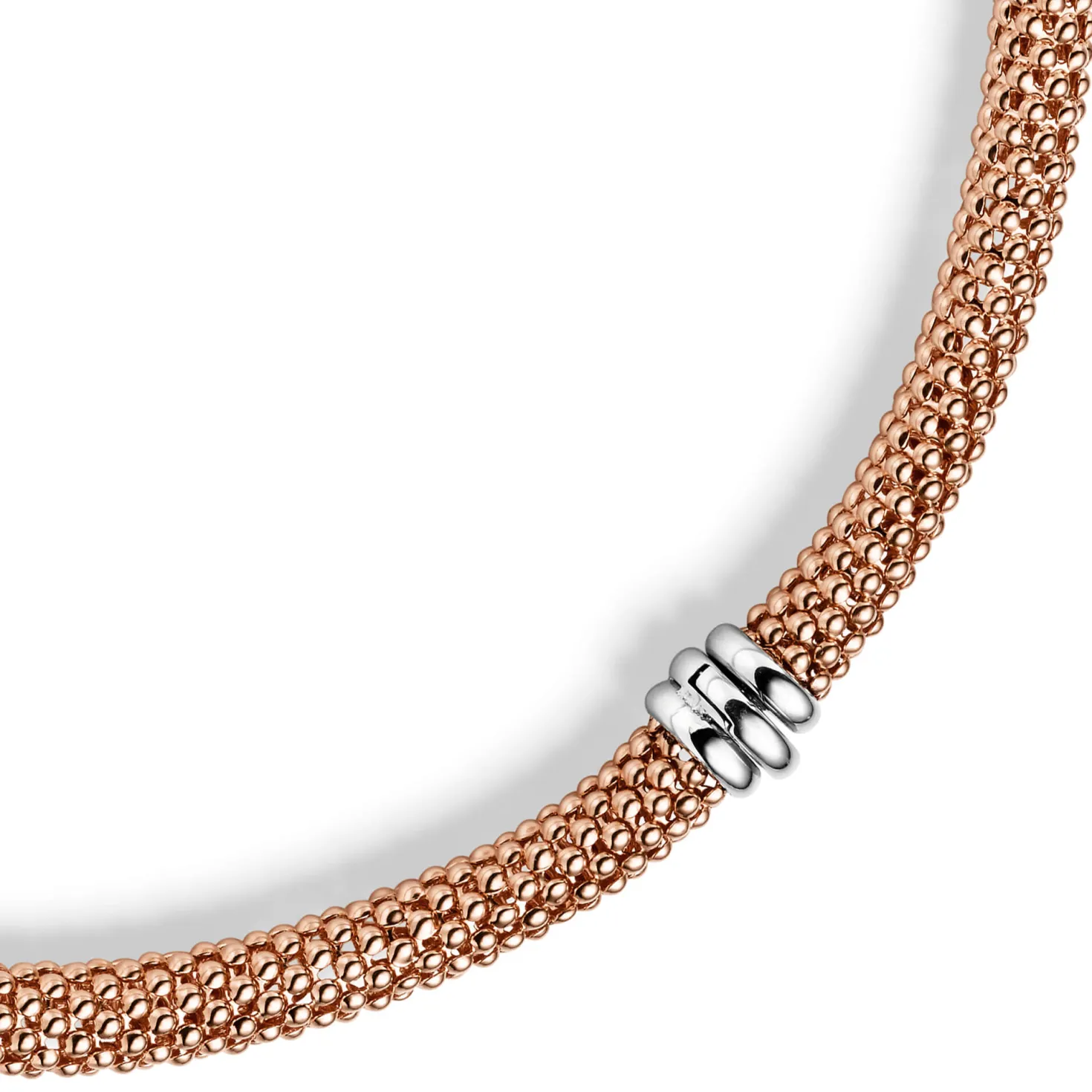 8,5mm Himbeer Kette Collier Halsschmuck aus 585 Gold Rotgold 50cm