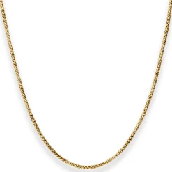 1,8mm Himbeerkette Goldkette Collier Halskette aus 585 Gold Gelbgold 42cm