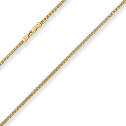 3mm Himbeerkette Goldkette Collier Halskette aus 585 Gold Gelbgold 45cm