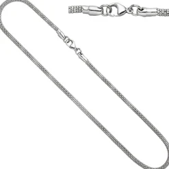 3,6mm Himbeer-Kette Halskette Collier 925 Silber glänzend Silberkette 42cm