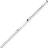 4,1mm Id-Armband Panzerkette Schildband Armschmuck aus 925 Silber 17cm