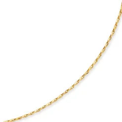 3mm Kette Collier Alainkette aus 585 Gold Gelbgold, 45cm, Unisex