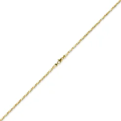 3mm Kette Collier Alainkette aus 585 Gold Gelbgold, 45cm, Unisex