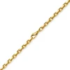 6,5mm Kette Collier Ankerkette aus 585 Gold Gelbgold, 60cm, für Herren