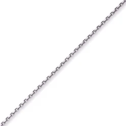 3mm Kette Collier Ankerkette Halskette 585 Gold Weißgold massiv 70cm