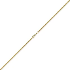 2,2mm Kette Collier Kügelchenkette Kugelkette, 585 Gold Gelbgold, 50cm