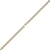 7mm Kette Collier Rundankerkette aus 585 Gold Rotgold 45cm