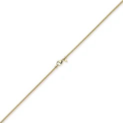 2,5mm Kette Collier Strickkette Halsschmuck aus 585 Gold Gelbgold, rund, 42cm