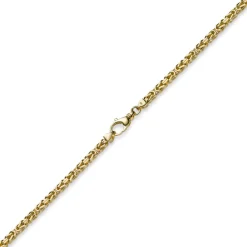 3,5mm Kette Halskette Königskette aus 585 Gold Gelbgold, 45cm